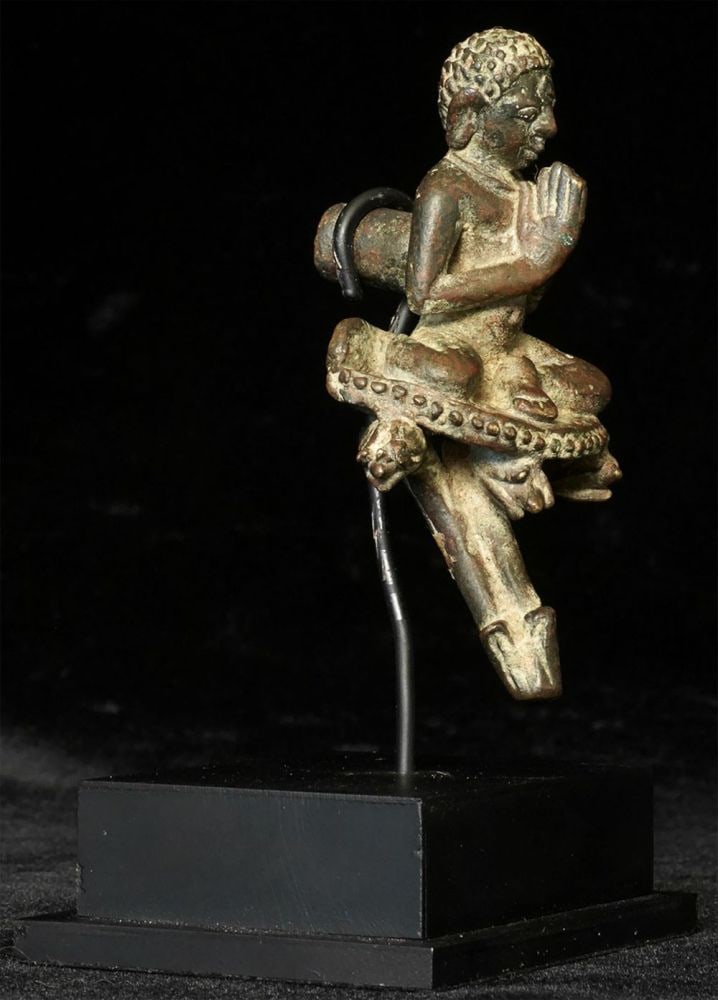 1000 Years Old Burmese Monk. Solid Cast - 4