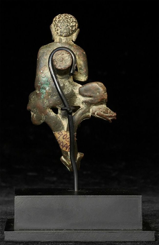 1000 Years Old Burmese Monk. Solid Cast - 5