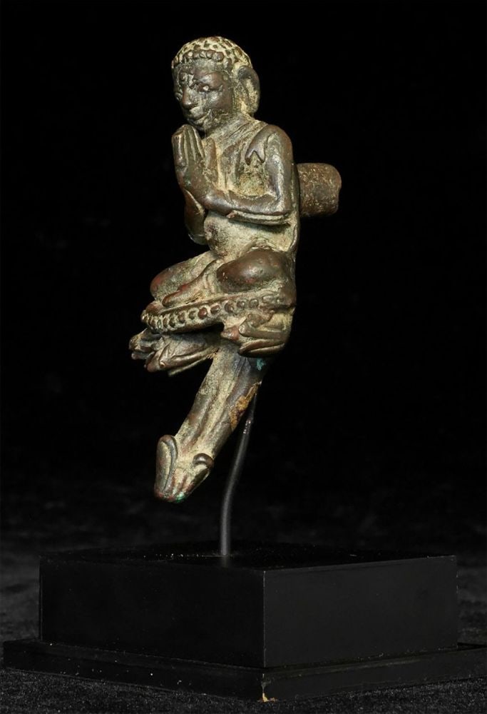 1000 Years Old Burmese Monk. Solid Cast - 6