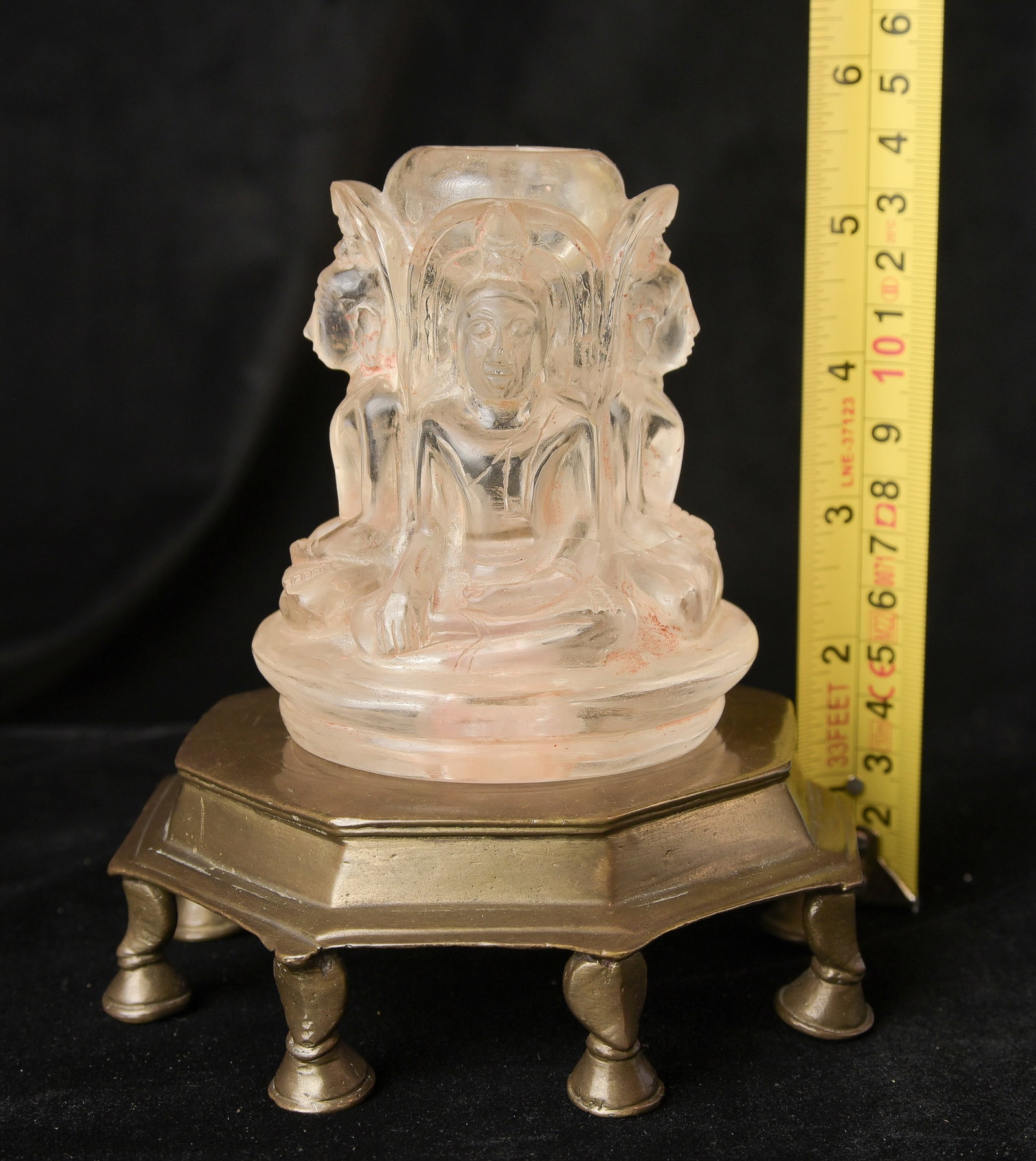 15th/16thC or Earlier Northern Thai Four-Sided Crystal Finial. Museum Piece (1 of 17)