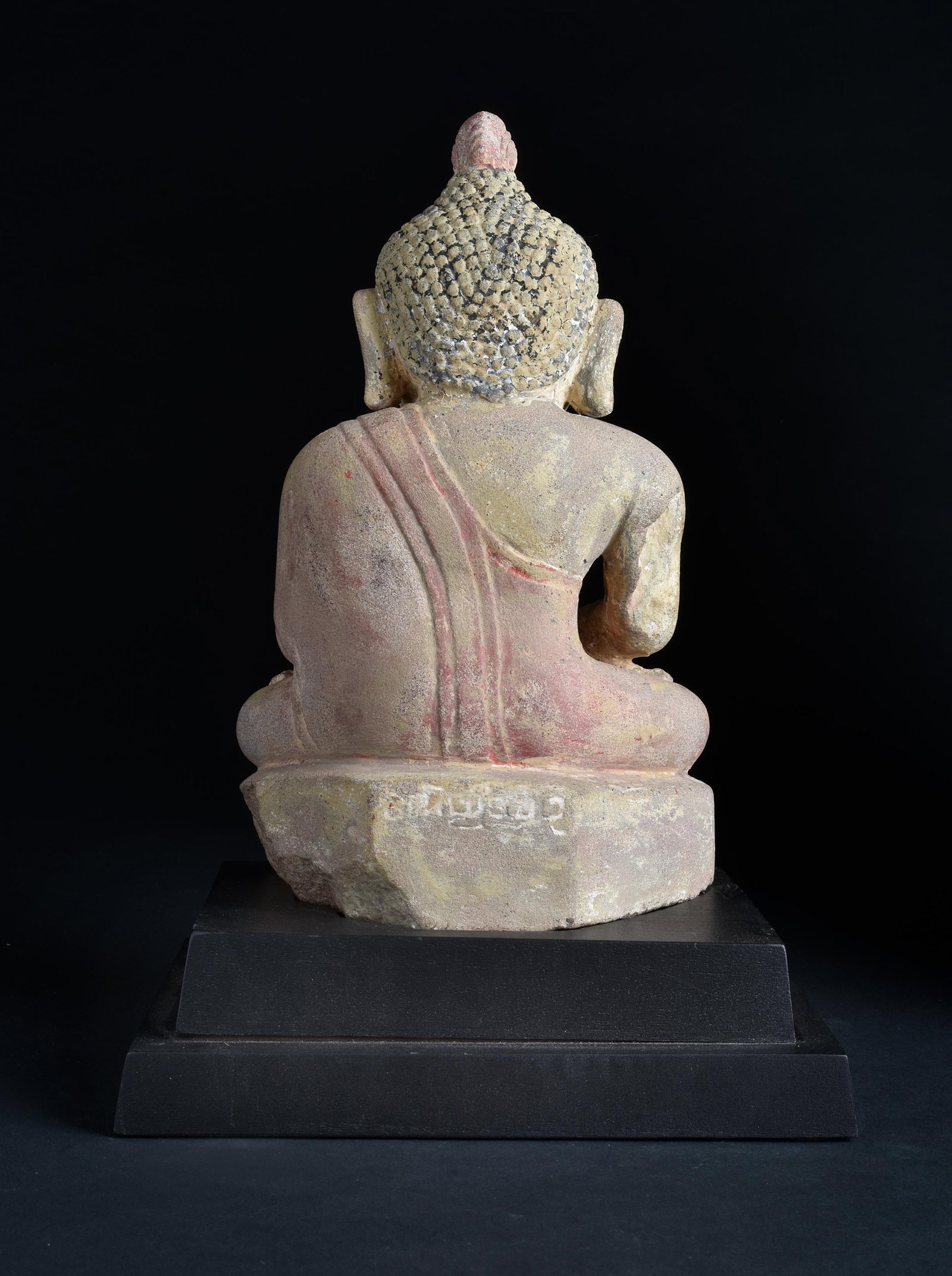 Exceptional Burmese Pagan Stone Buddha. Deep Meditative Expression - 7
