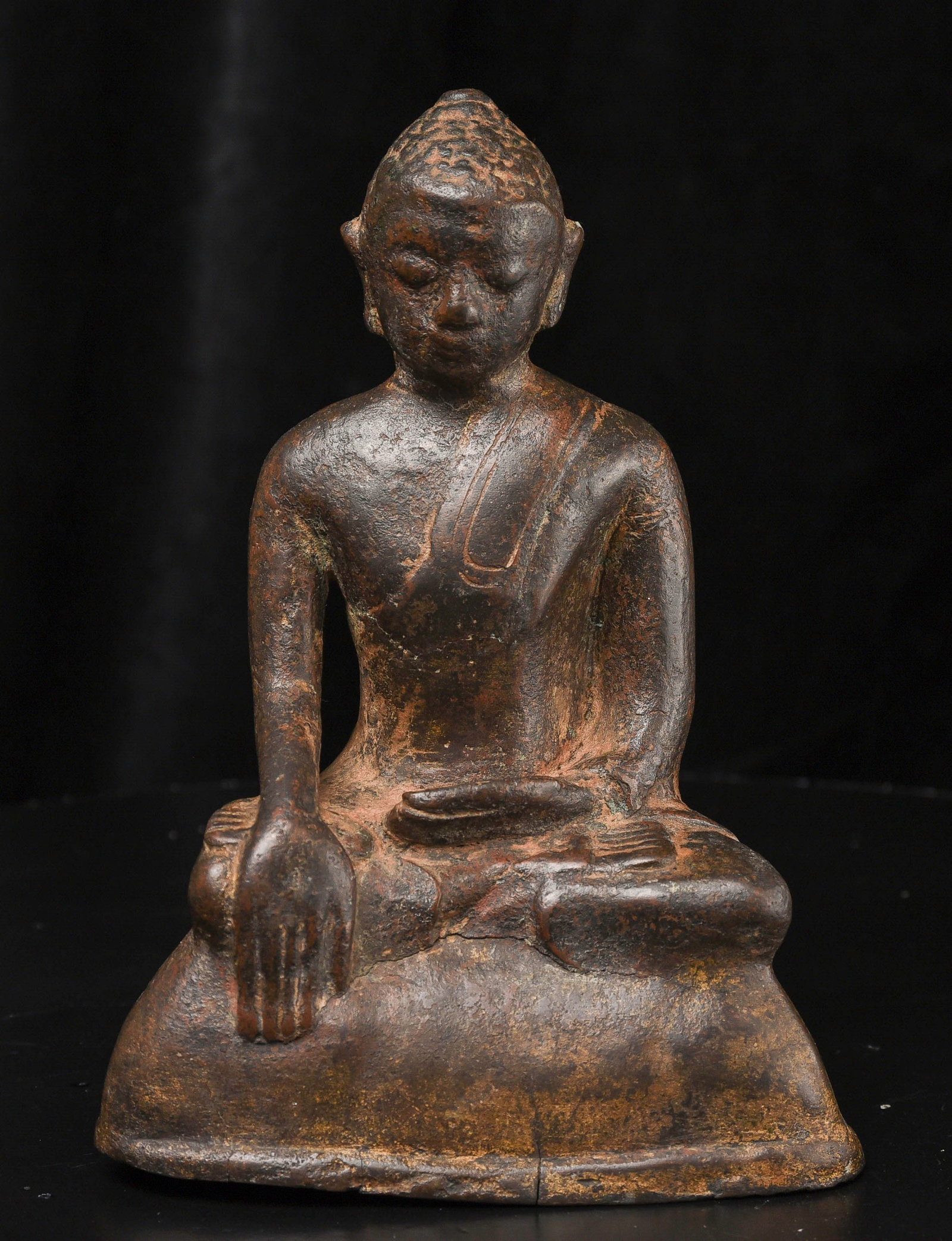9th/10thC Pre-Pagan Deeply Serene Buddha ? Sensitive Early Casting - 10
