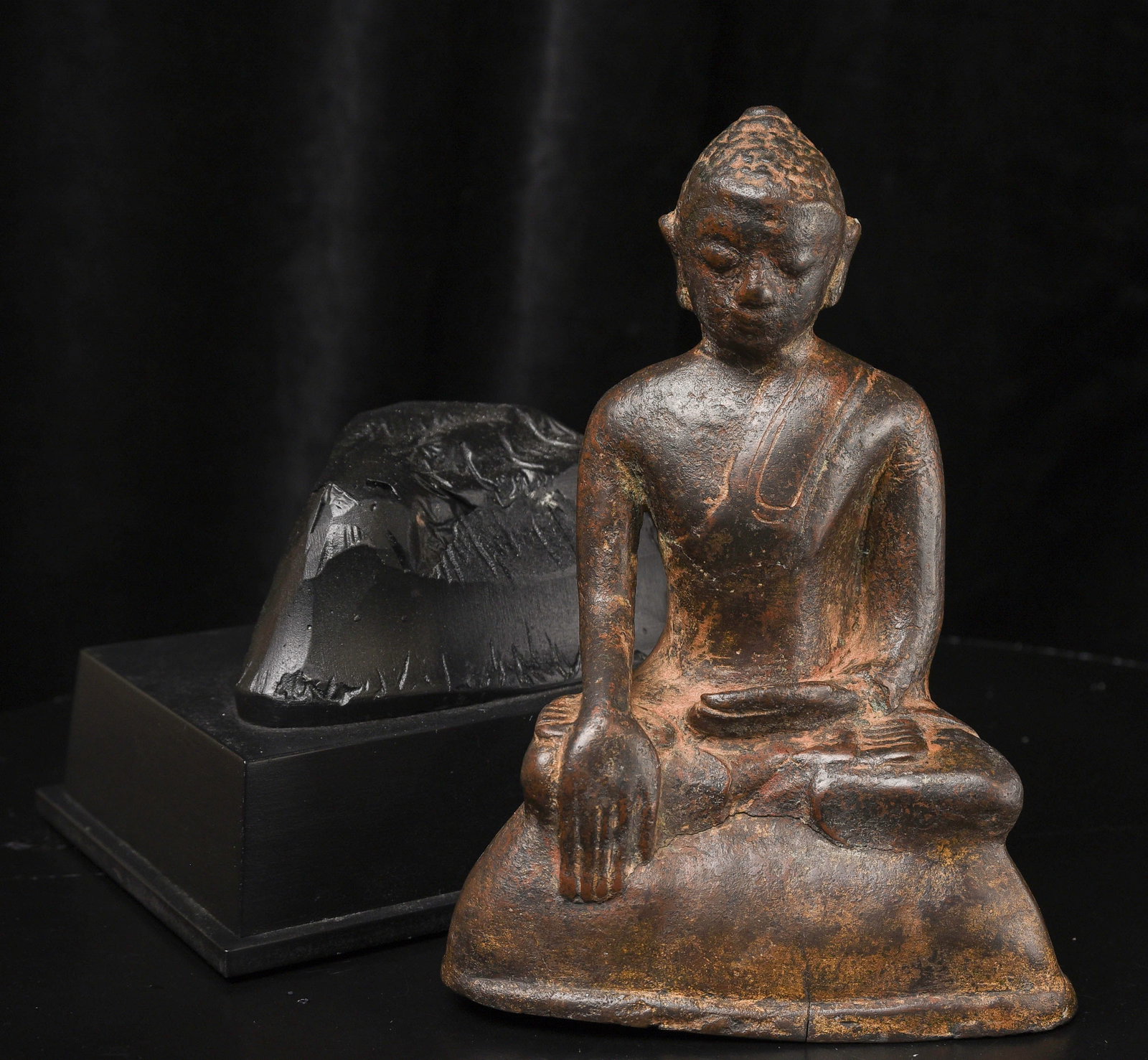 9th/10thC Pre-Pagan Deeply Serene Buddha ? Sensitive Early Casting - 11