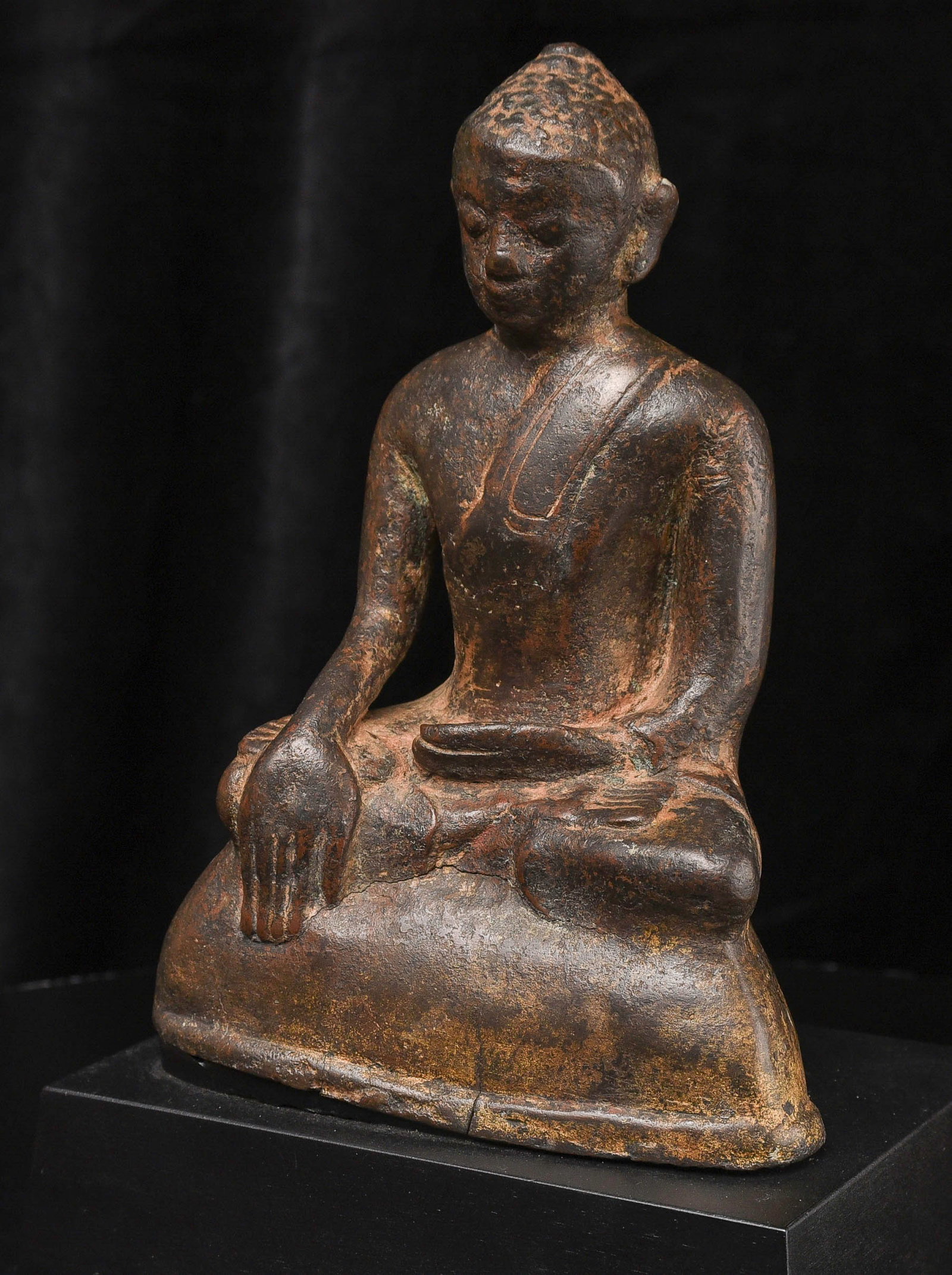 9th/10thC Pre-Pagan Deeply Serene Buddha ? Sensitive Early Casting - 4