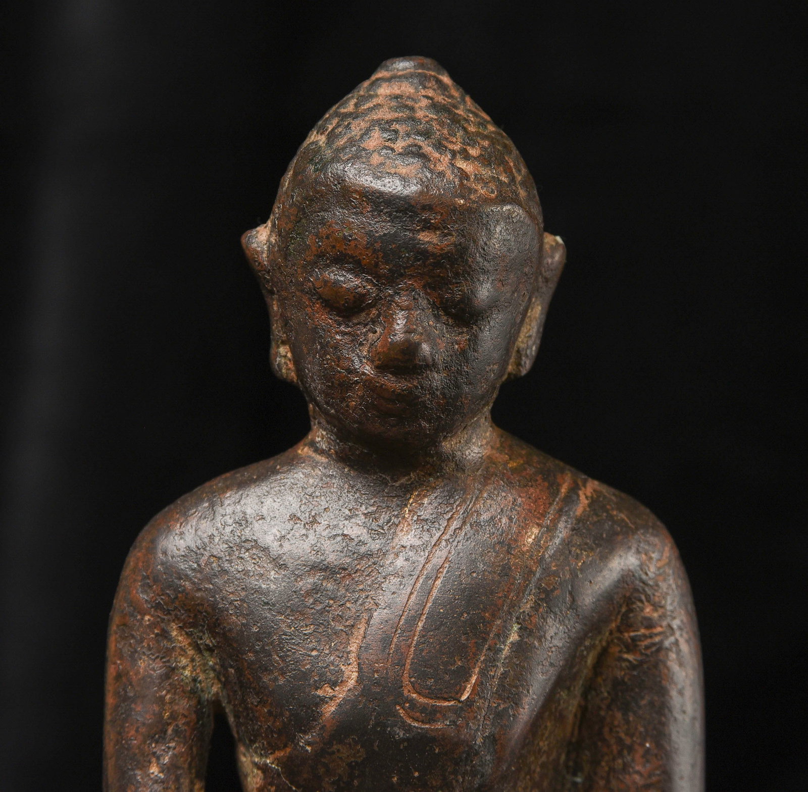 9th/10thC Pre-Pagan Deeply Serene Buddha ? Sensitive Early Casting - 6