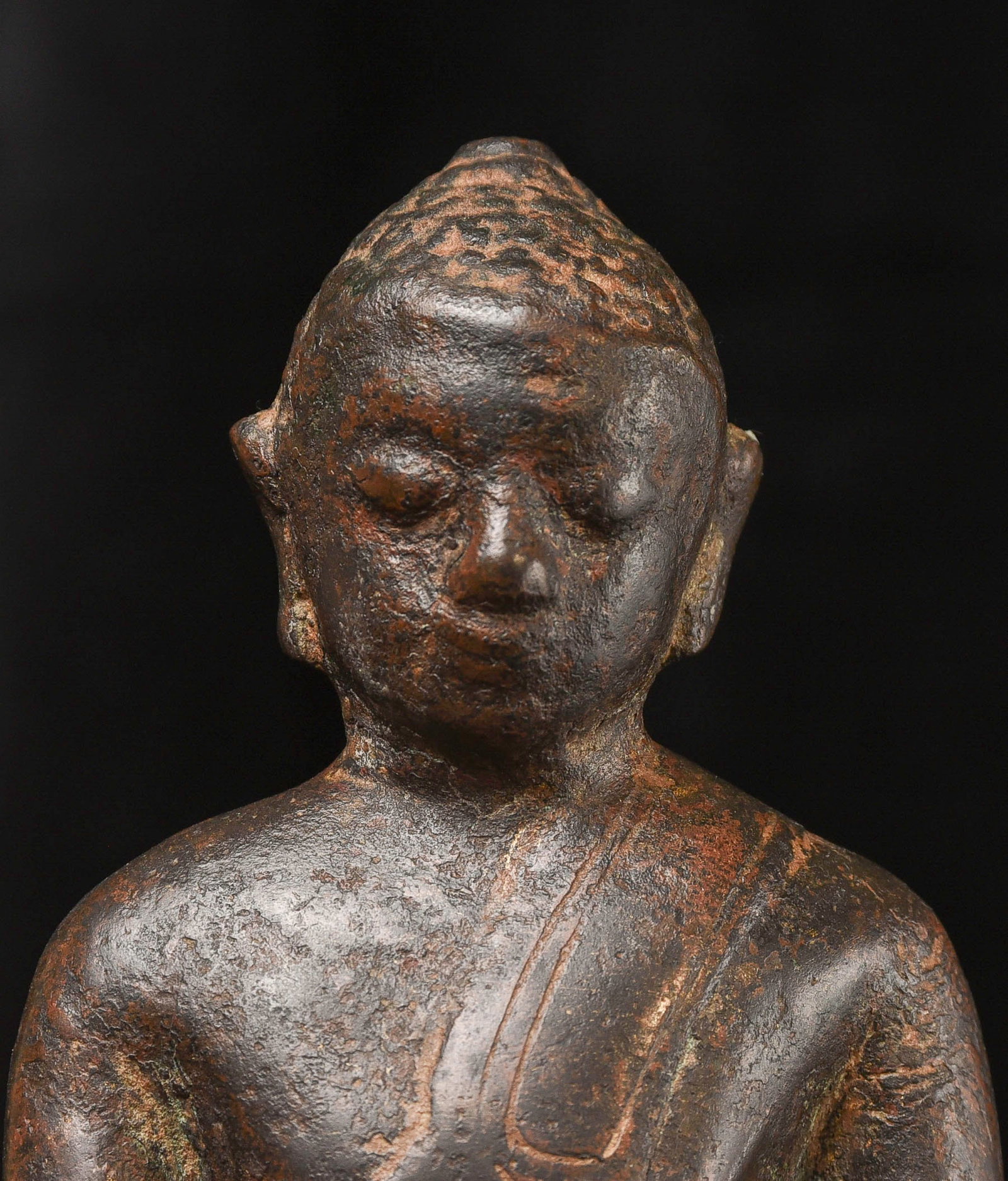 9th/10thC Pre-Pagan Deeply Serene Buddha ? Sensitive Early Casting - 7