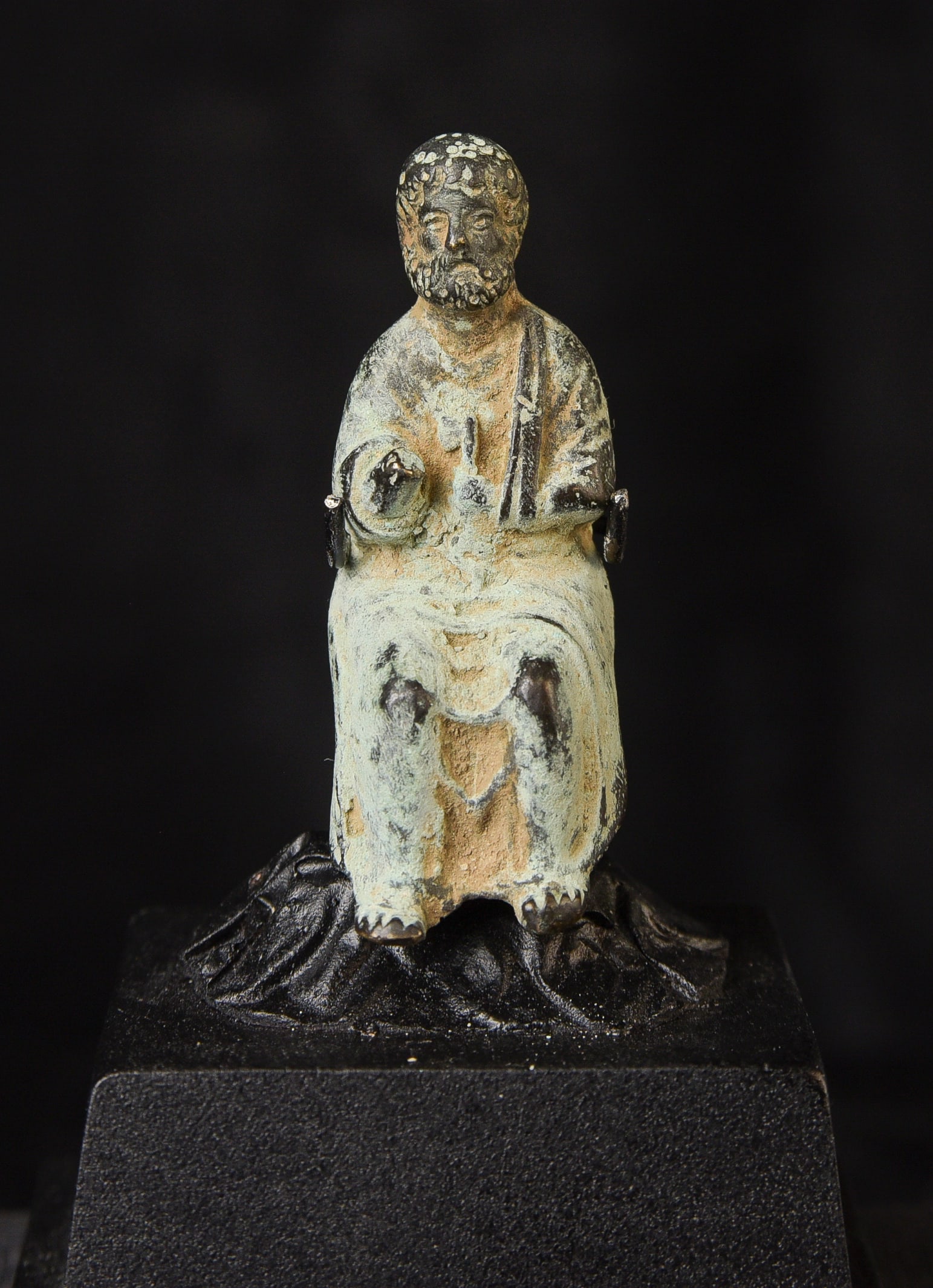 Miniature Bronze (ancient Greek or Roman?)Figure. (1 of 11)