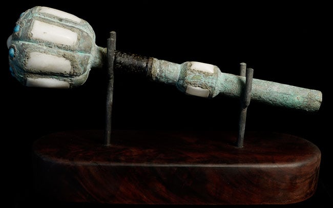 Mystery object. No idea of age or country of origin.: Mystery object. No idea of age or country of origin. 12" long