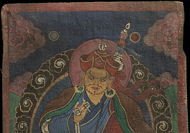 Antique Small Mongolian Thangka. - 2