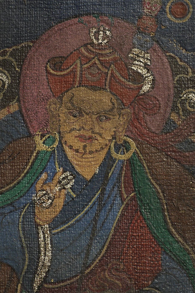 Antique Small Mongolian Thangka. - 3