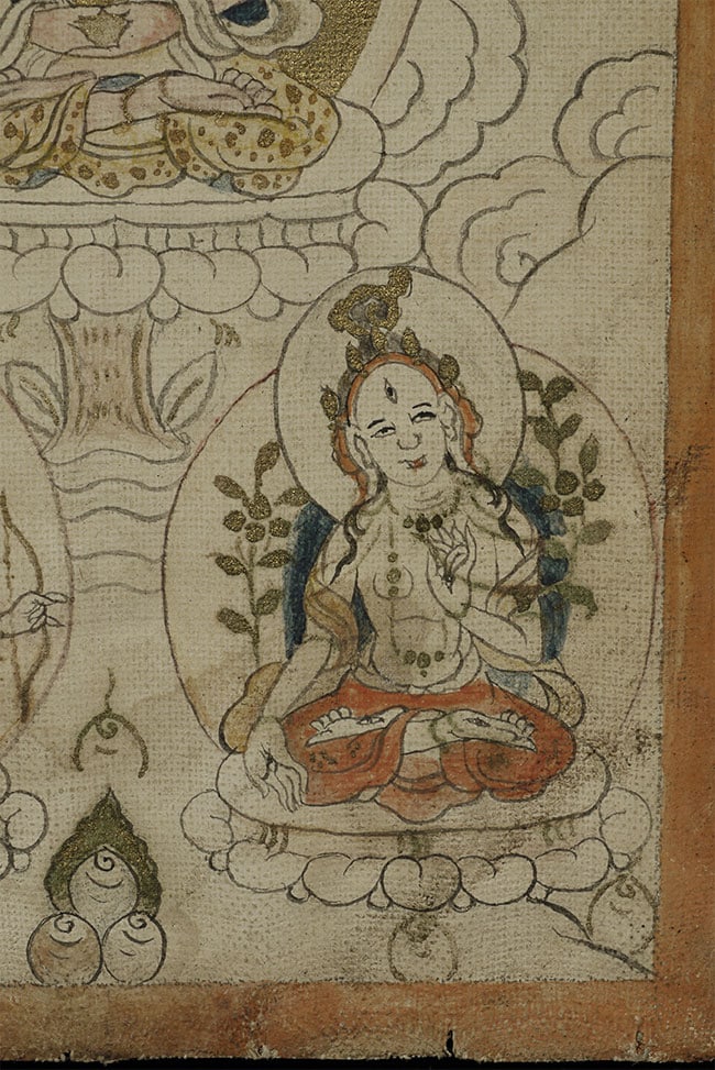 Antique Mongolian Thangka. - 3