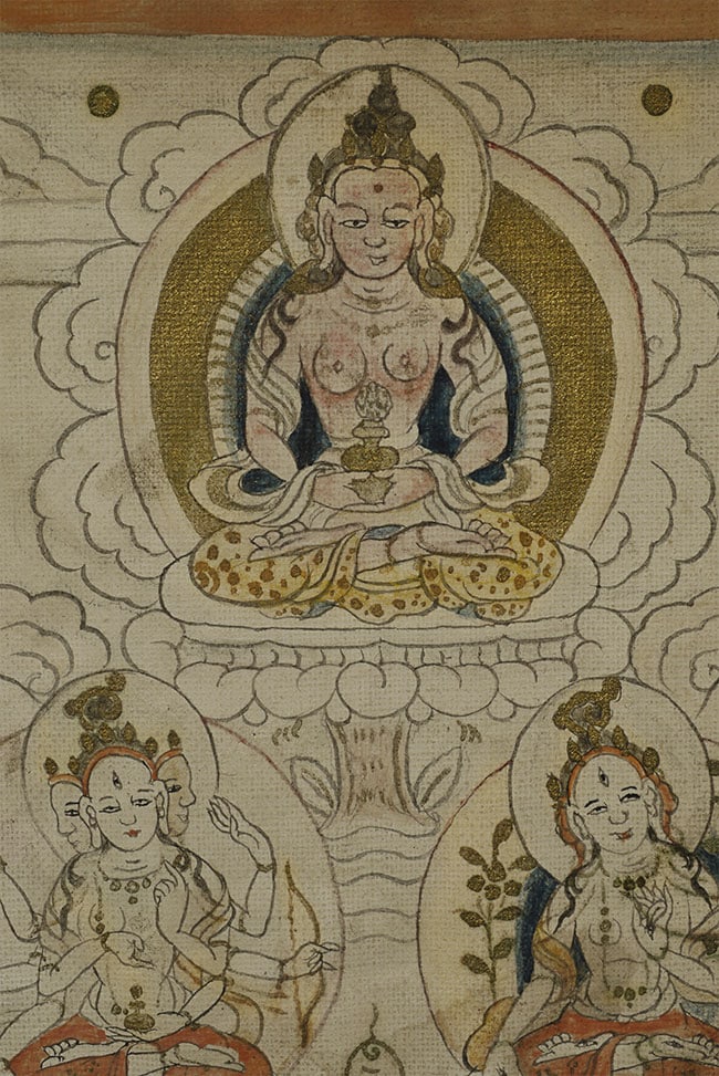 Antique Mongolian Thangka. - 6
