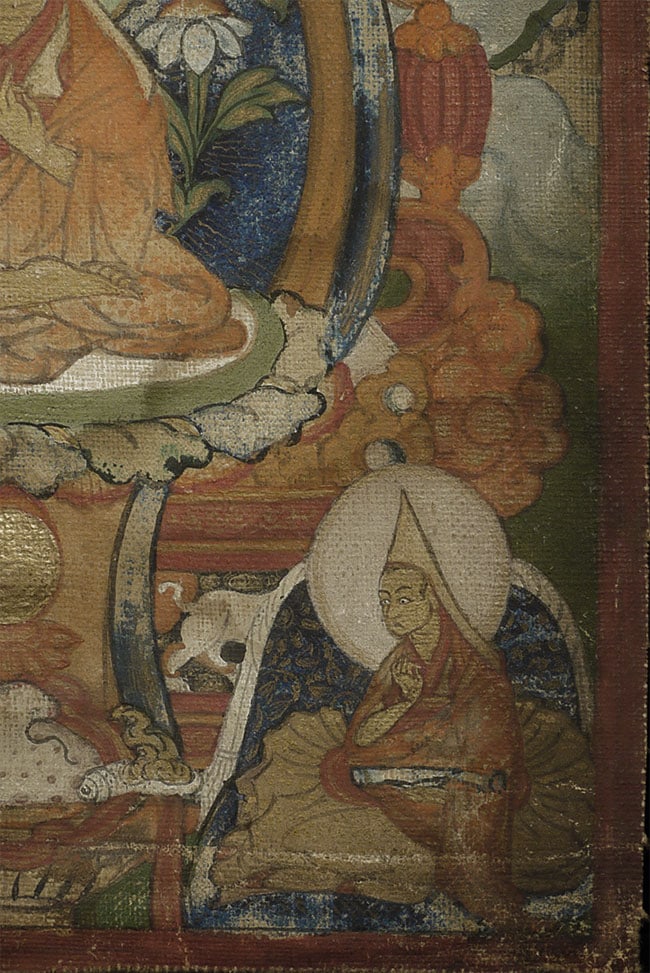 Small Antique MongolianThangka. - 2