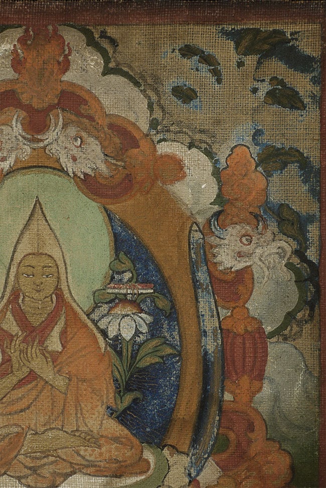 Small Antique MongolianThangka. - 4