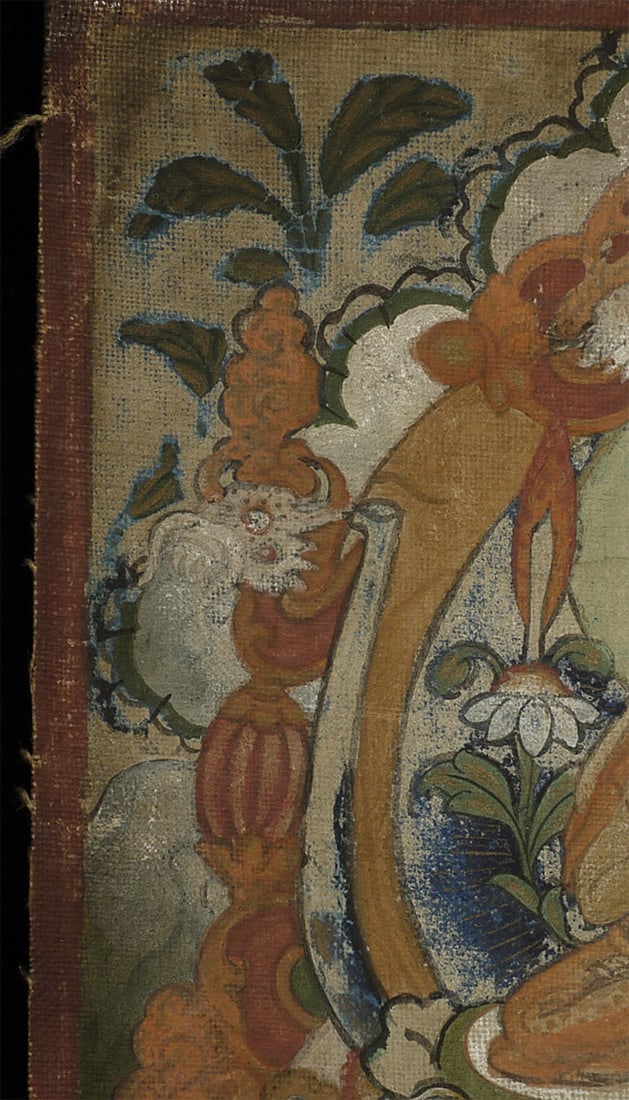 Small Antique MongolianThangka. - 5