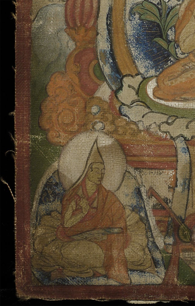 Small Antique MongolianThangka. - 8