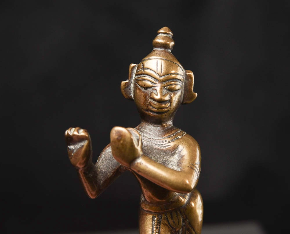 Krishna. 3-5/8" tall. - 6