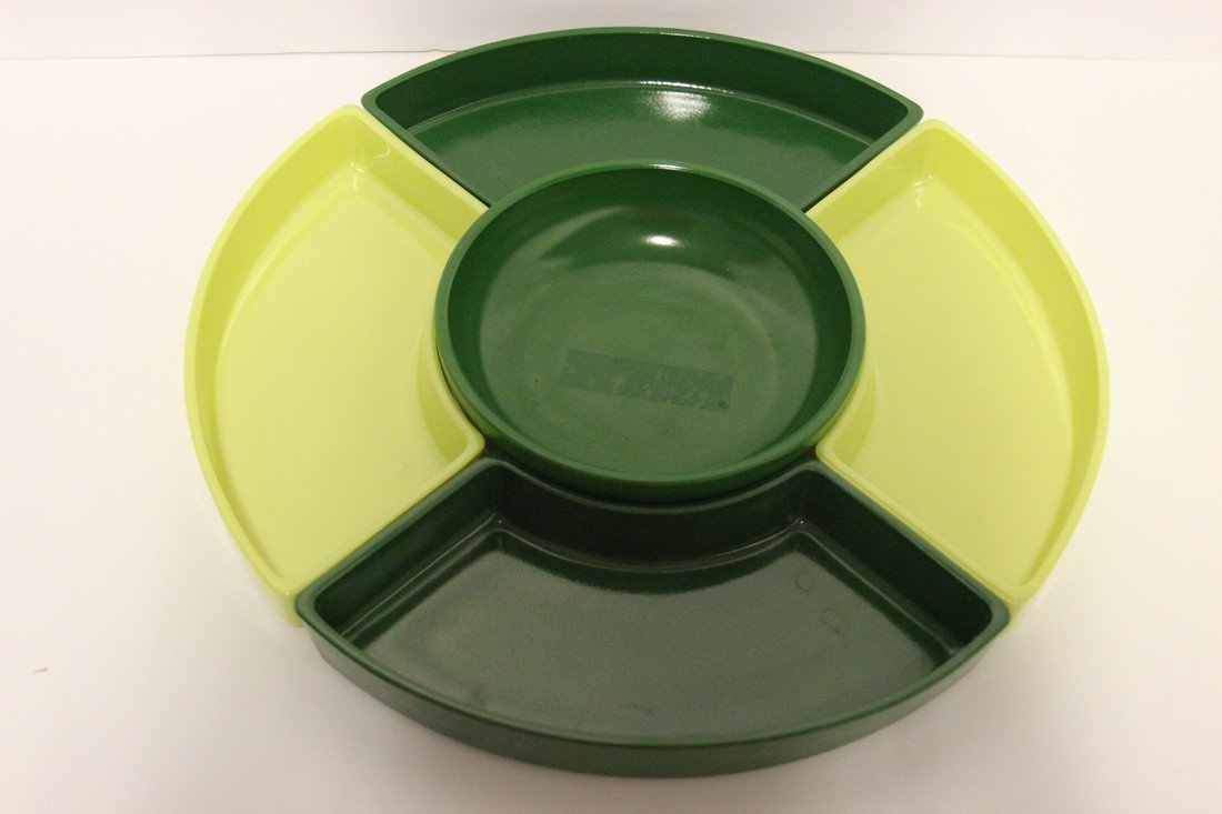 Vintage 5 pc. Relish Set Good Condition Approx.  13" (1 of 2)