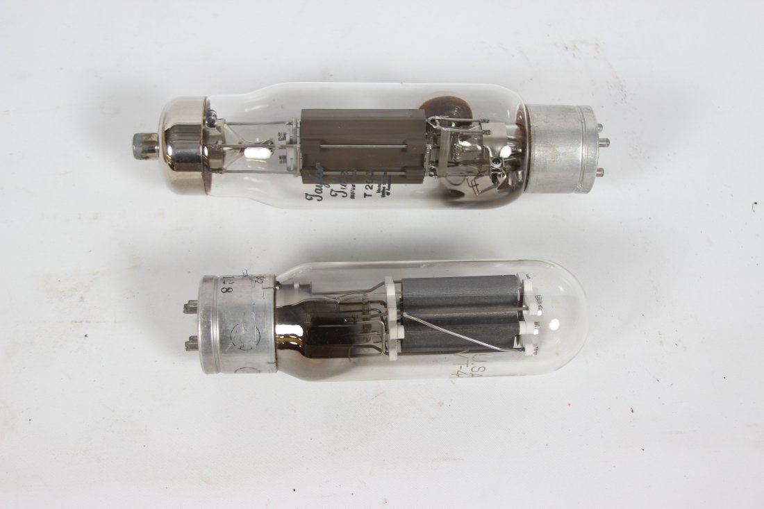 2 Large Taylor & USA Radio Tubes (1 of 1)