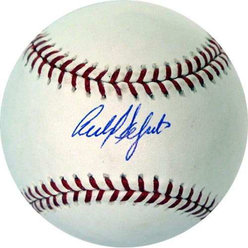 CARLOS DELGADO SIGNED OFFICIAL MLB BALL -STEINER: NY Mets slugger. Official Bud Selig Major League baseball sweetspot single signed "Carlos Delgado", with Steiner Sports hologram and accompanied by certification from Steiner In MINT condition