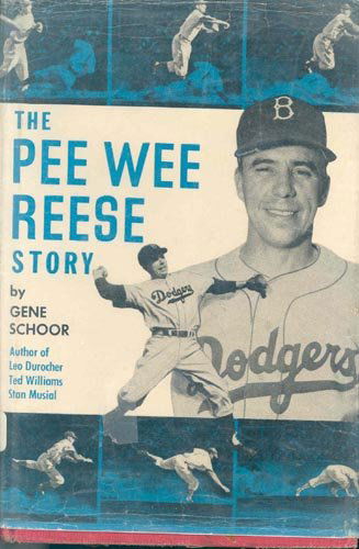 PEE WEE REESE BOOK SIGNED - PSA/DNA COA: Baseball Hall of Famer, Brooklyn Dodgers captain. Vintage, 1956, hardcover book "The Pee Wee Reese Story" by Gene Schoor signed "Pee Wee Reese" on half-title page, published y Julian Messner, Inc. in