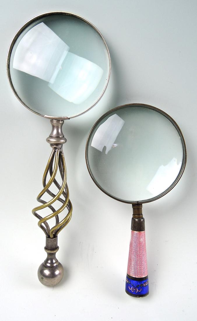 Pair Antique Magnifying Glasses (1 of 5)