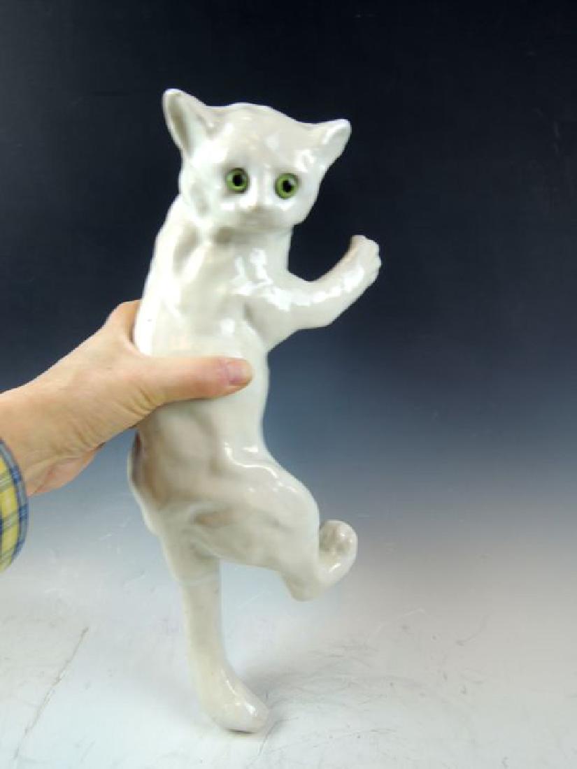 Ceramic Cat Roof Tile with Glass Eyes (1 of 4)