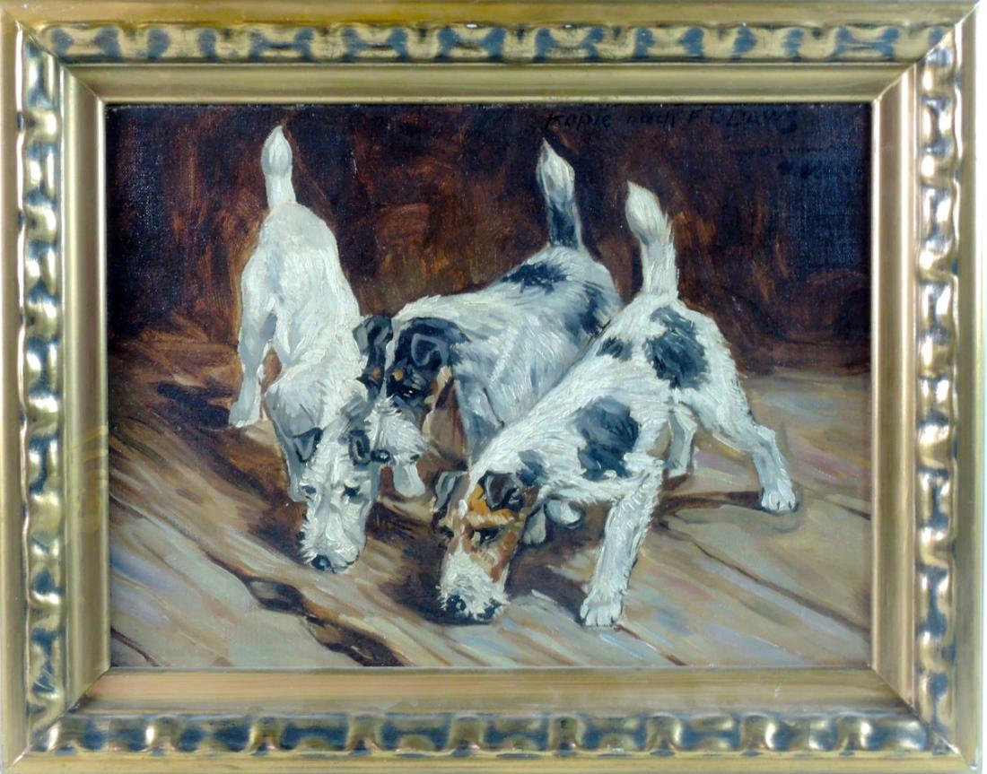 Frederick Daws Dog Painting (1 of 3)