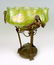 Large Art Nouveau Loetz & Bronze Centerpiece