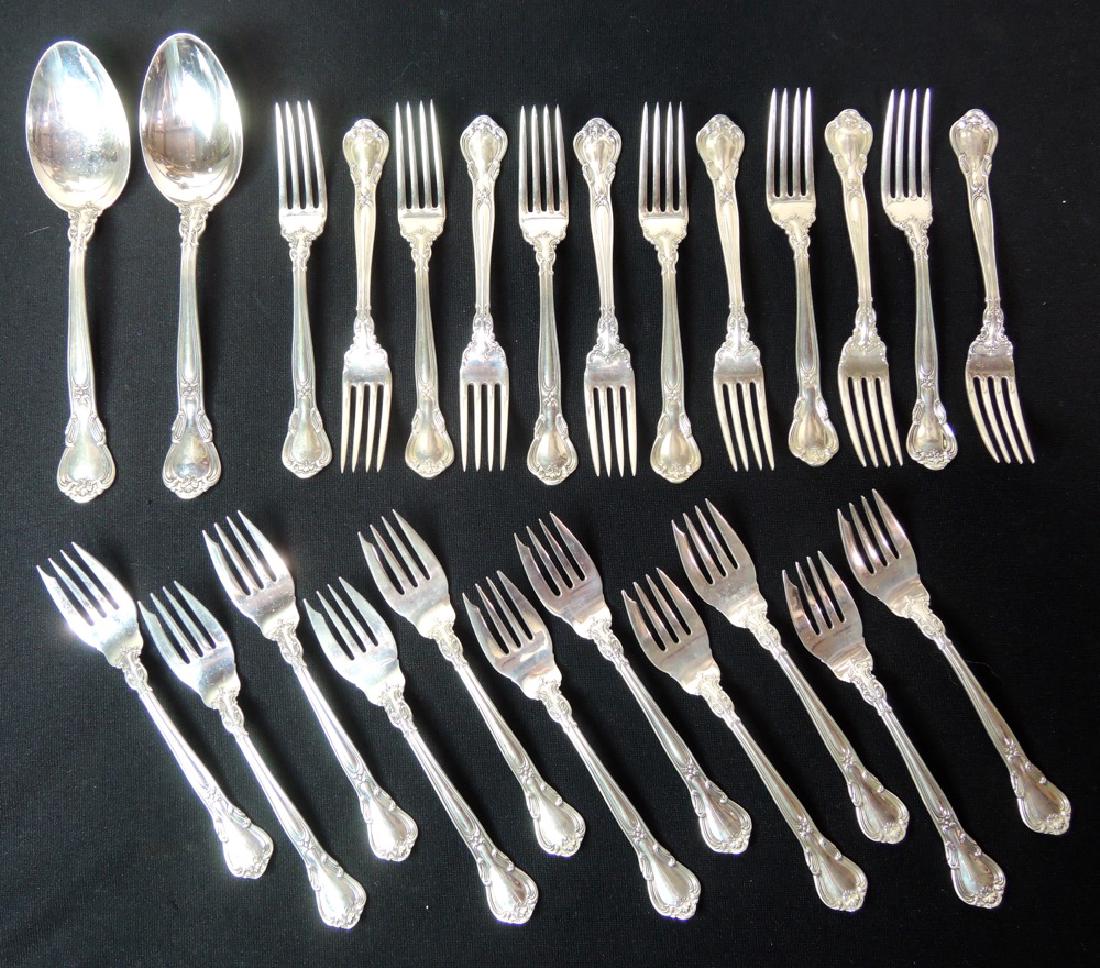 Gorham Chantilly Sterling Flatware Part Service (1 of 4)