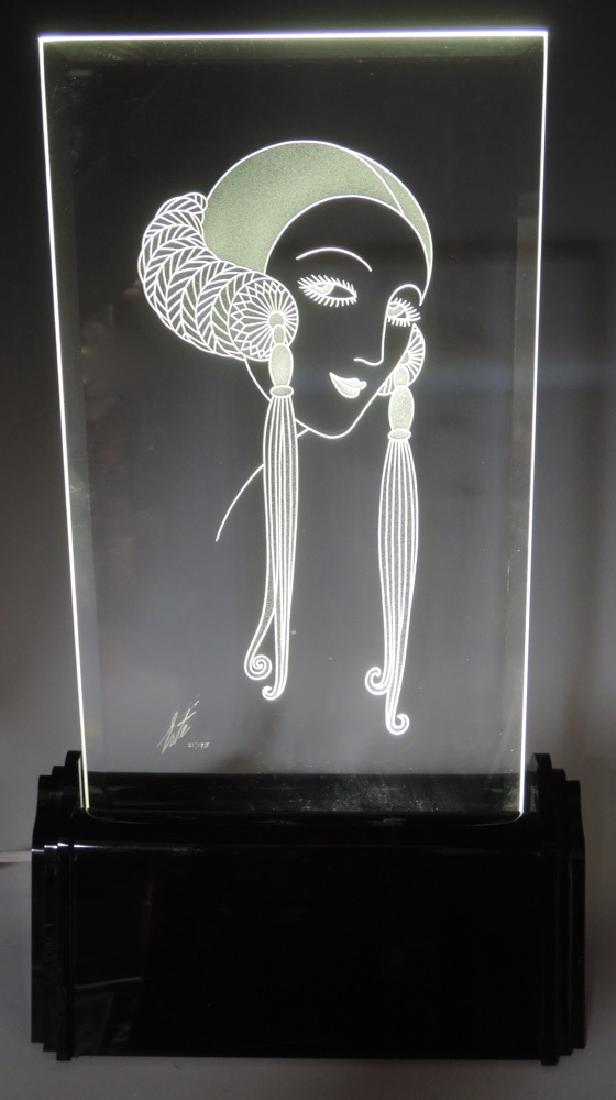 Erte Luminaire of Deco Lady (1 of 4)