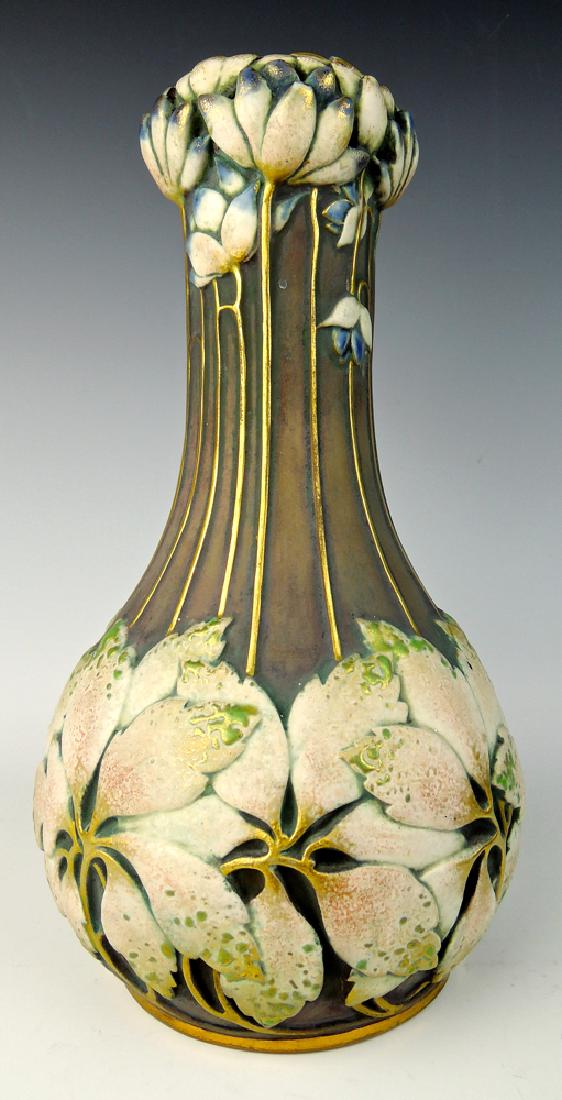 Paul Dachsel Art Nouveau Amphora Vase (1 of 4)