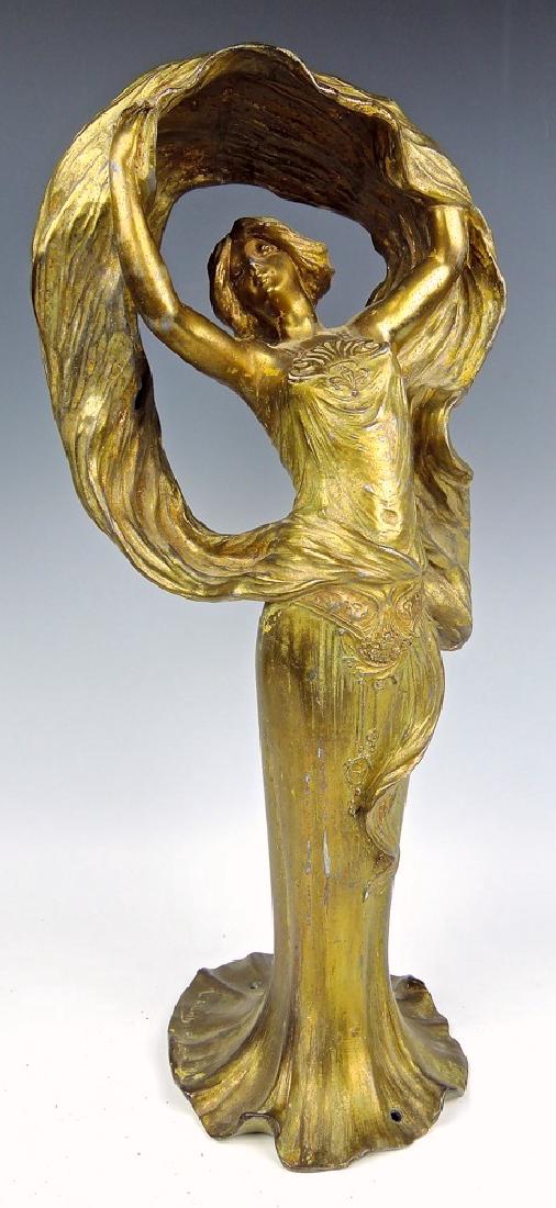 Large Loie Fuller Lamp sgd L Alliot (1 of 6)