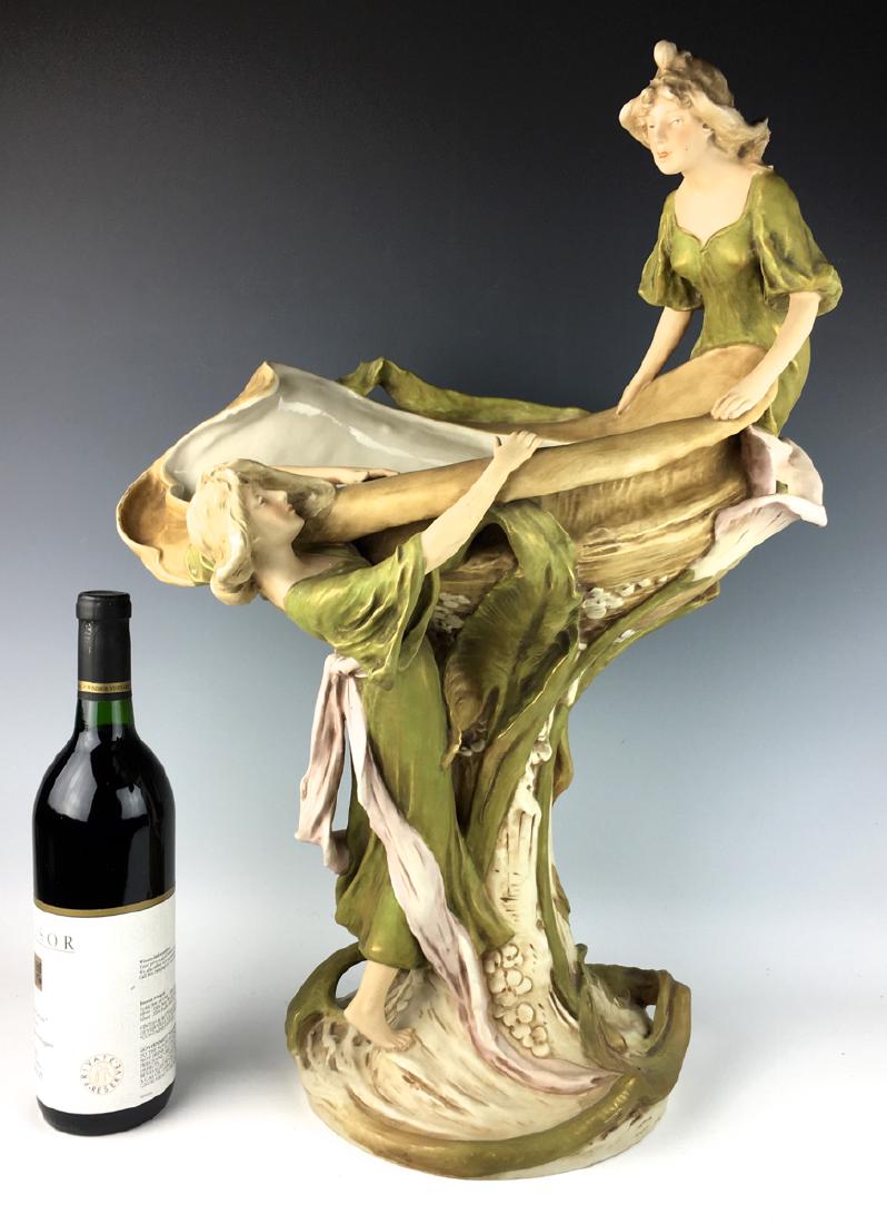 Monumental Royal Dux Art Nouveau Figurine (1 of 7)