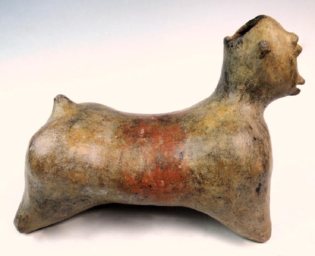 Authentic Pre Columbian Nayarit Figure of Dog (1 of 3)
