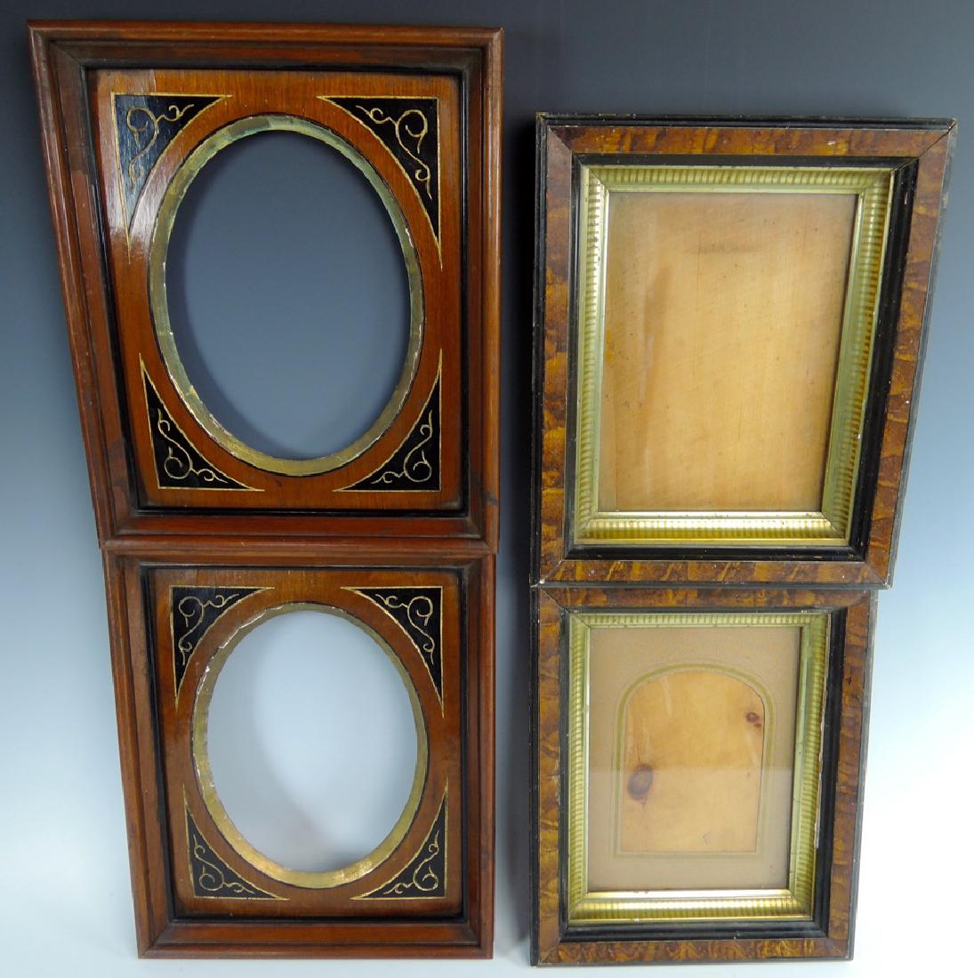 Two Pairs of Victorian Walnut Frames (1 of 1)