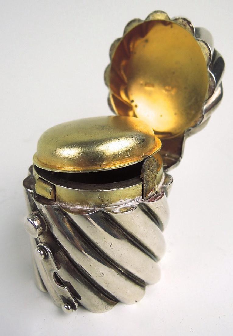 Sterling Silver Traveling Inkwell (1 of 6)