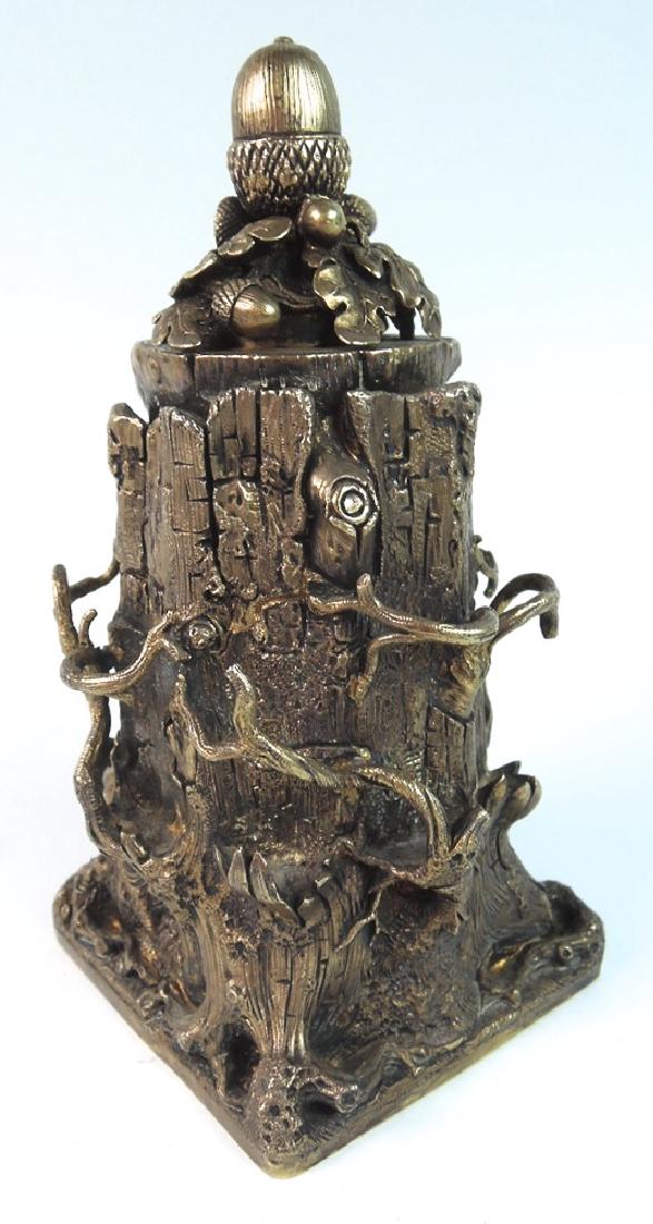 Unusual Tree Trunk Cigar Lighter (1 of 5)