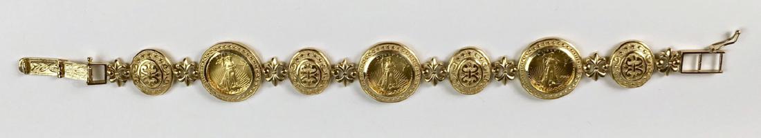 Gold Coin Bracelet (1 of 3)