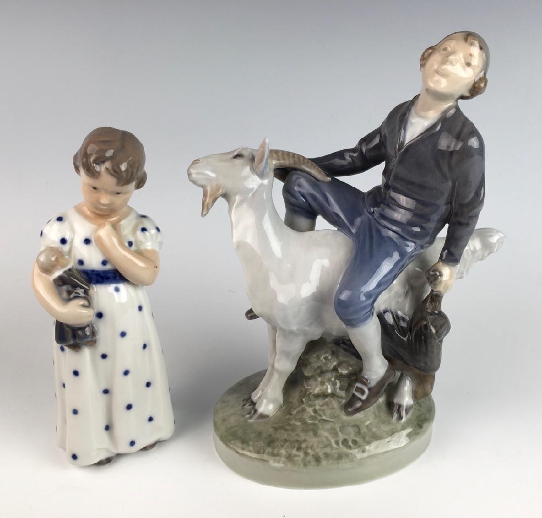 Royal Copenhagen 2 Porcelain Figurines (1 of 3)