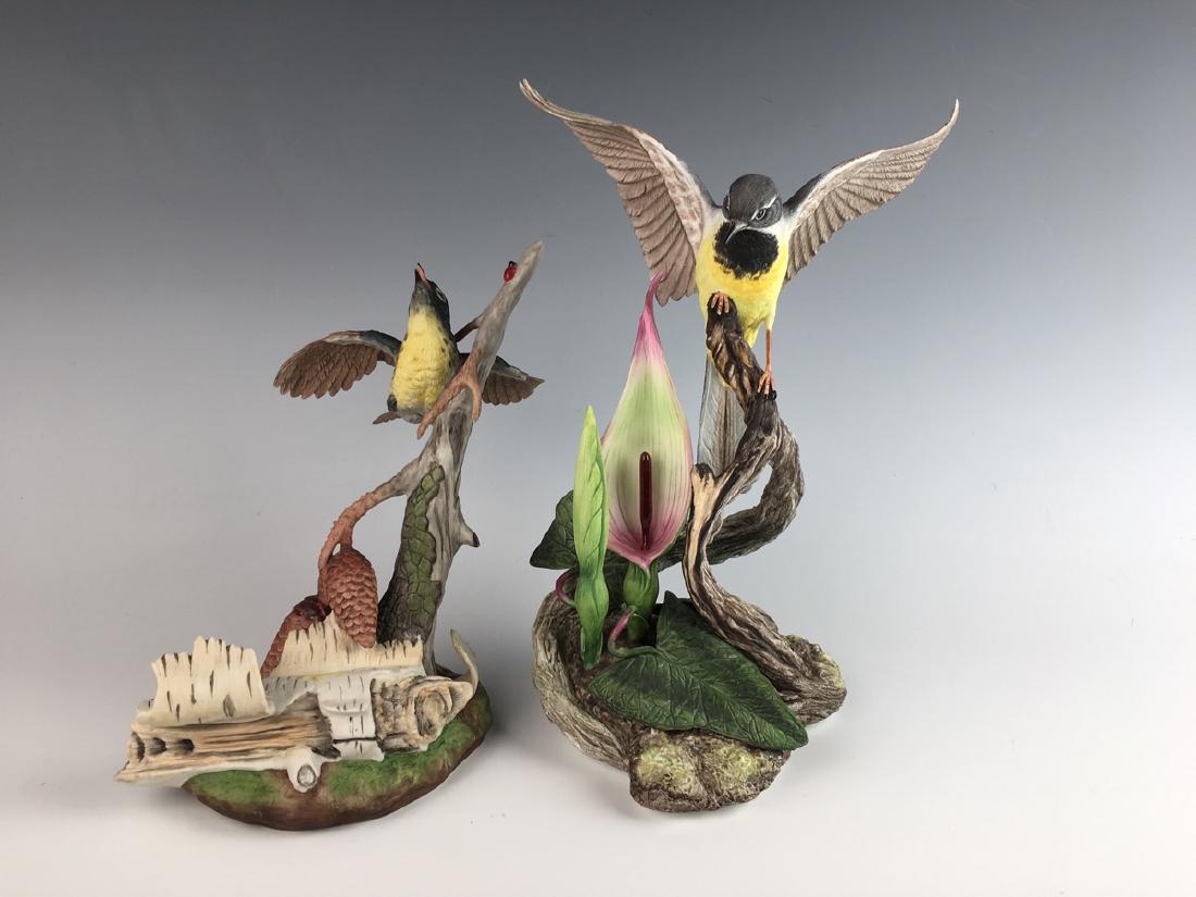 Two Boehm Bisque Figural Groups of Birds (1 of 8)