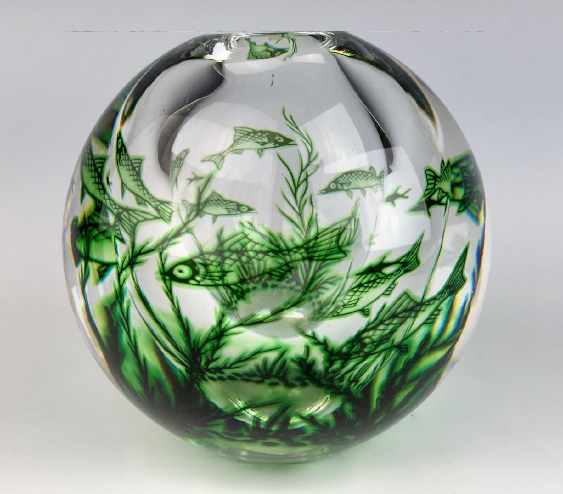 Edward Hald Orrefors Graal Vase (1 of 3)