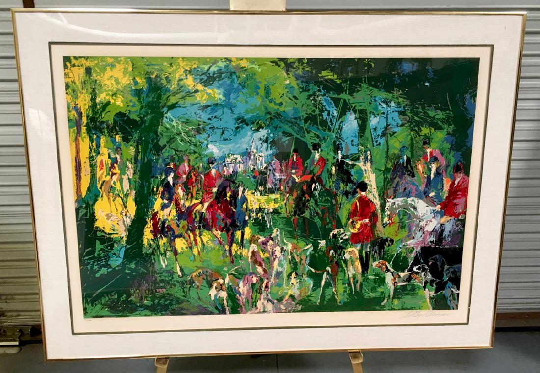 Leroy Neiman "Chateau Hunt" Serigraph 1979 (1 of 5)