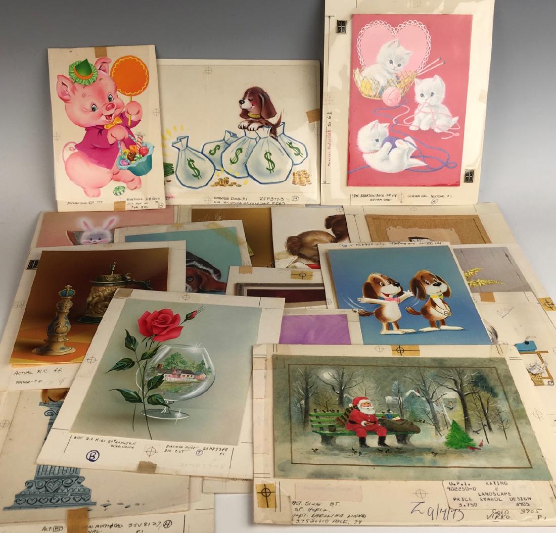 26 Original Greeting Card Art (1 of 3)
