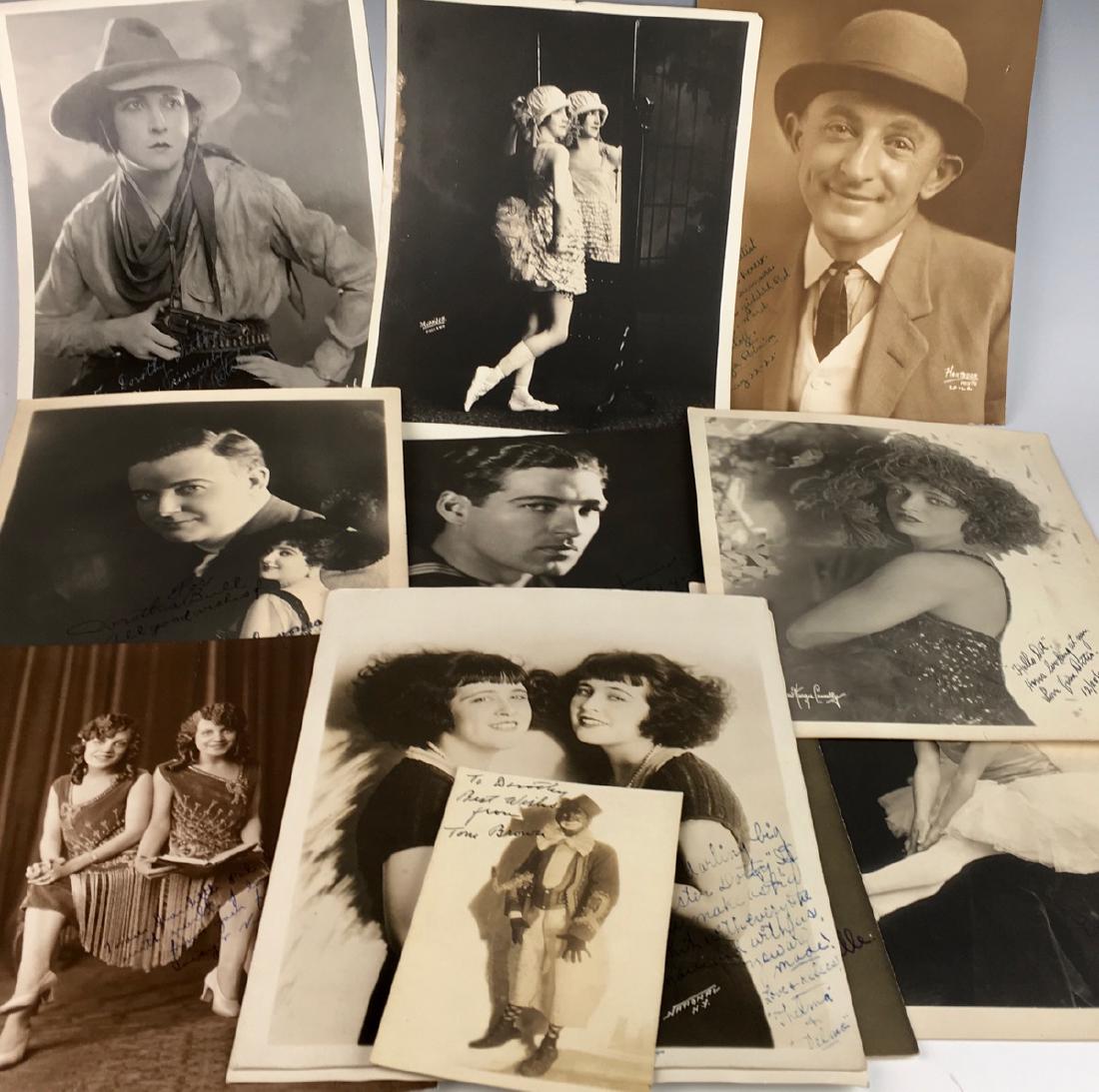 12 Silent Screen Actors Autographed Photos (1 of 10)