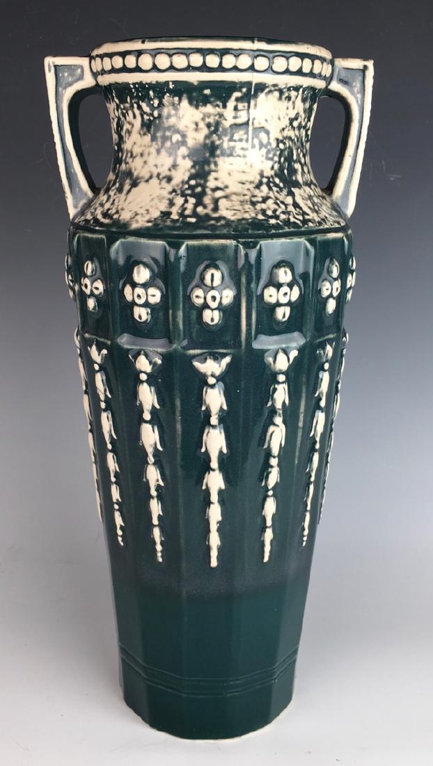 Red Wing Art Pottery Handled Vase #157 (1 of 5)