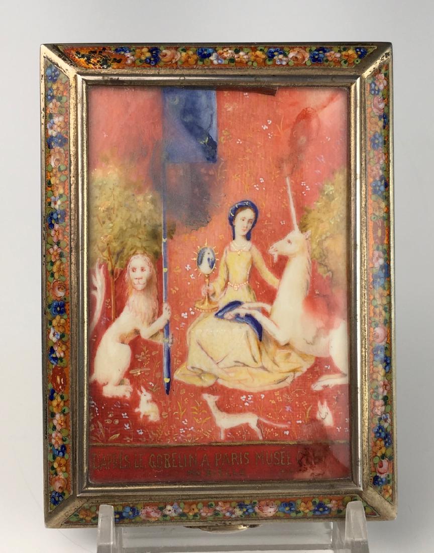 Austrian Silver with Enamel Cigarette Case (1 of 6)