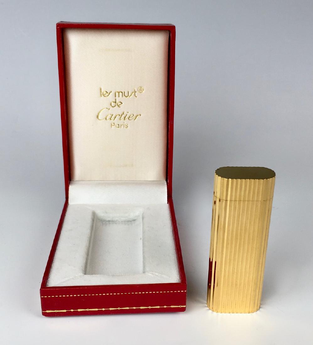 Cartier Must G.F. Cigarette Lighter (1 of 4)