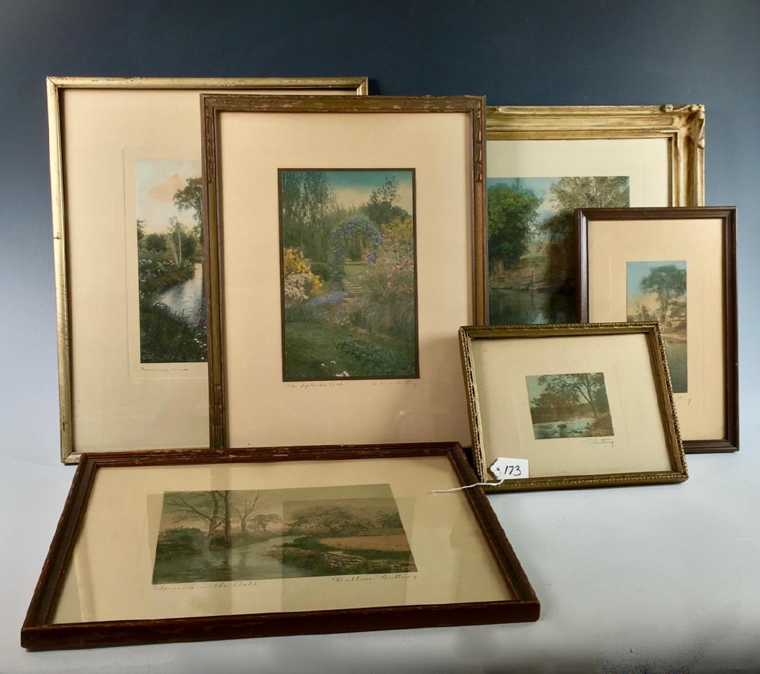 6 Wallace Nutting Hand Tinted Photographs (1 of 3)