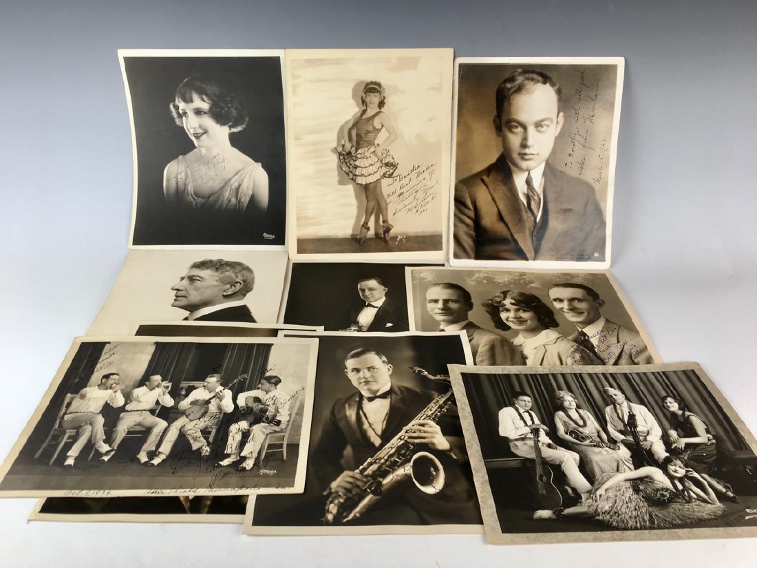 10 Autographed Silent Screen Actor Photos (1 of 3)